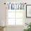 Nautical Beach-Themed Polyester Window Valance 54x18in 3