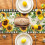 Buffalo Plaid Sunflower Table Runner 13 x 72 in 3