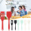 Heat-Resistant Silicone Kitchen Spatula Set (2 pcs) 4