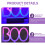 Boo LED Neon Lamp – White, 22x16.5cm, USB/Battery Powered 5