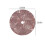 23.6" Rose Gold Polyester Christmas Tree Skirt with Sequins – Compatible with Most Trees 8