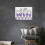 Purple Lavender Canvas Print 'Be Still And Know That I Am 4