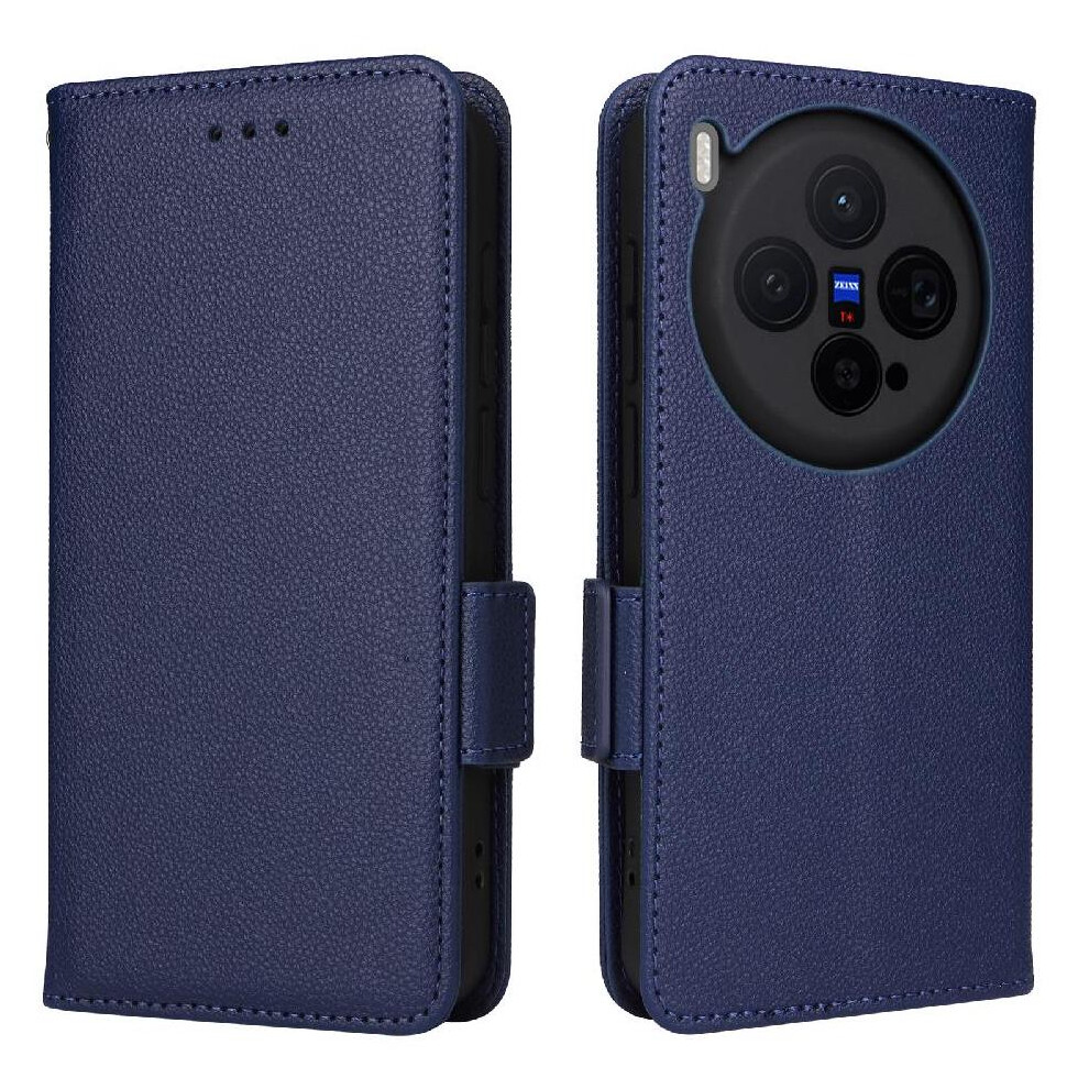 Photos - Case Flip  for Vivo X300 PU Leather Side Buckle Wallet Card Slots Holder Magnetic