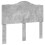 vidaXL Bed Frame Concerte Grey 135 x 190 cm Solid Pine Wood 6