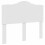 vidaXL Bed Frame with Headboard White 120 x 190 cm Solid Pine Wood 6