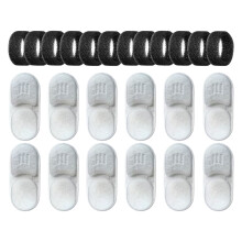 Pack of 12 Sponge Filters for Pet Drinking Fountain 108oz Triple