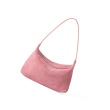 Shoulder Bag for Women Evening Clutches Purse Suedes-Pink