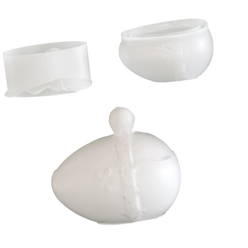 Heat Resistant Silicone Mould for DIY Easter Eggs Craft and