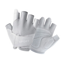 Lightweight Fingerless Gloves Designed for Women in-Gray L