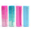 Cylinder Silicone Pencil Case Zippered Pencil-gradient pink 2