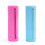 Cylinder Silicone Pencil Case Zippered Pencil-gradient pink 6