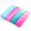 Cylinder Silicone Pencil Case Zippered Pencil-gradient pink 7