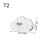 Fun Cute Magnetic Refrigerator Clip for Memos-white cloud 6