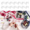 50PCS Clear Plastic Sewing Bobbin Clips Bobbin Organiser for 5