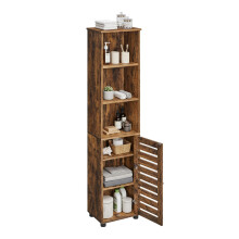 Mueble de baño alto con estantes ajustables