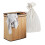 Bamboe wasmand, 2 compartimenten, opvouwbaar 2