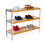 Bamboo Shoe Rack, 3-Tier, Space-Saving Design 1