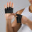 Short Workout Gloves Full Palms Protection for Men-Black M 6