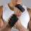 Short Workout Gloves Full Palms Protection for Men-Black M 7