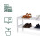 Bamboo Shoe Rack - Space-Saving, Holds 9 Pairs 5