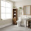 Mueble de baño alto con estantes ajustables 3