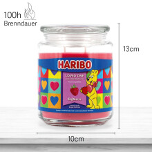Large Glass Jar Scented Candle - Sweet Fragrance