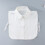 Practical Polyester Detachable Collar Simple Button-Black 7