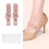Sangles élastiques antidérapantes pour talons hauts,-rouge foncé 7