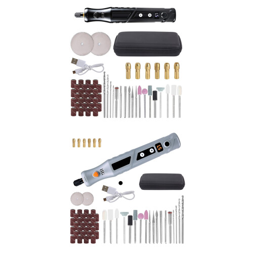 Professional Rotatable Tool Kit 5 Adjustable Velocity-grey 1