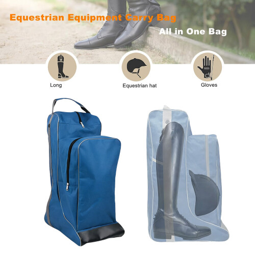 High Capacity Riding Equipment Bag for Boot Helmets and 2