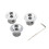 Electric Guitar Bass Top Hat Knobs Speed Volumes Tone Control 5