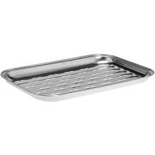 Tăvi de grătar din aluminiu de unică folosință cu găuri