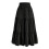 Gonna lunga a trapezio a vita alta da donna 1