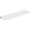 White Metal Floating Shelf 16 inch 1