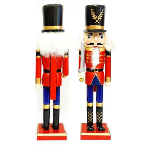 Traditional Wooden Soldier Nutcracker 12 inch 1