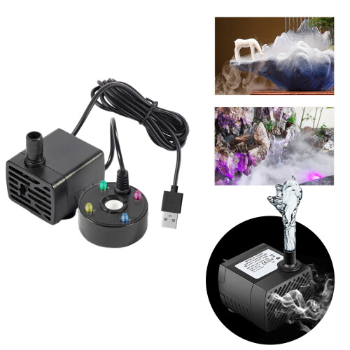 Mini USB Fogger with LED Lights and Adjustable Mist 1