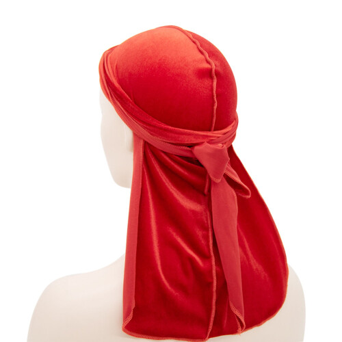 Velvet Headwrap Bandana 100cm Unisex Solid Colour 1