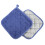Topflappen aus Baumwollfrottee, 2er-Pack, Blau 3