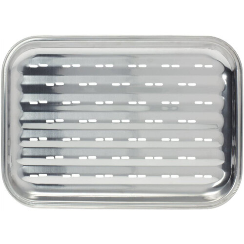 Plateaux de cuisson jetables en aluminium pour barbecue avec trous 1