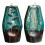 Ceramic Backflow Incense Burner Straight Grain Double-Sided 6