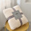 Soft Flannel Throw Blanket 100x70cm Pink 2