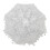 Parasol en dentelle blanche – 48 cm pliable 6