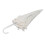 Parasol en dentelle blanche – 48 cm pliable 8