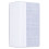 Transparent Plastic Coin Storage Box with Inner Pad, 46mm 8
