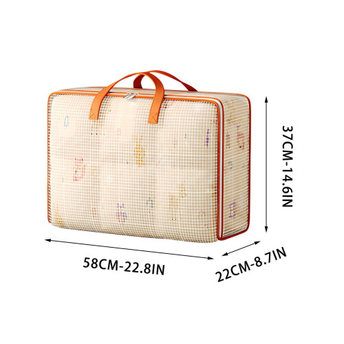 Transparent PVC Quilt Storage Bag – Large 2