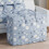 Large Non-Woven Storage Bag with Double Zipper – Blue 4