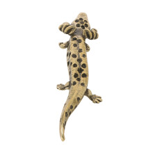 Metal Animal Statue Salamander Figurine Salamander-1pcs