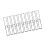 Stainless Steel Flat BBQ Clip Short Vegetable Fork-S 1