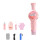 Safe Bubble Toy for Children Simple Button Control-Pink 1
