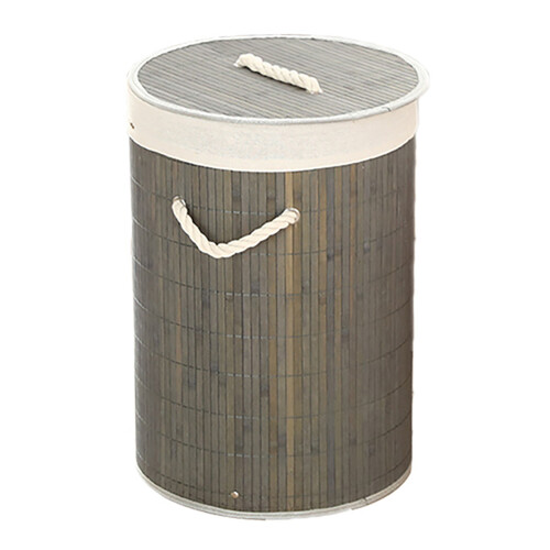 Bamboo Foldable Laundry Basket, Large Capacity
